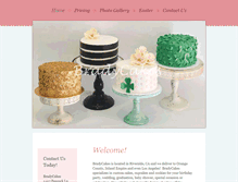 Tablet Screenshot of bradycakes.com